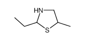 2-ethyl-5-methyl-1,3-thiazolidine Structure