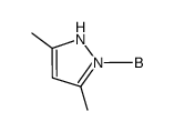 3,5-dimethyl-2H-pyrazole-1-borane结构式