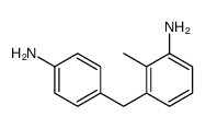 3-[(4-aminophenyl)methyl]-o-toluidine结构式