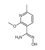 N'-hydroxy-2-methoxy-6-methylpyridine-3-carboximidamide结构式