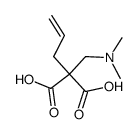 allyl-dimethylaminomethyl-malonic acid Structure