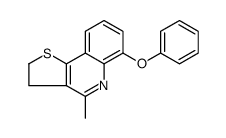 Thieno[3,2-c]quinoline, 2,3-dihydro-4-methyl-6-phenoxy Structure