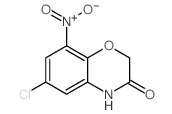 6-Chloro-8-nitro-4H-benzo[1,4]oxazin-3-one structure