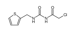 2-CHLORO-N-[[(THIEN-2-YLMETHYL)AMINO]CARBONYL]ACETAMIDE Structure