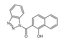 (benzotriazol-1-yl)(1-hydroxynaphthalen-2-yl)methanone Structure