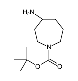 tert-butyl (4S)-4-aminoazepane-1-carboxylate结构式