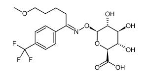 Deaminoethyl Fluvoxamine β-D-Glucuronide结构式