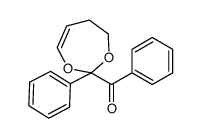 phenyl-(2-phenyl-4,5-dihydro-1,3-dioxepin-2-yl)methanone结构式