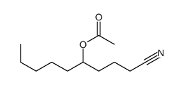 1-cyanononan-4-yl acetate Structure