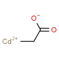 Propanoic acid, cadmium salt, basic Structure