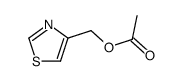 4-Thiazolemethanol,acetate(ester)(9CI) structure