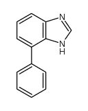 1H-Benzimidazole,7-phenyl-(9CI) Structure