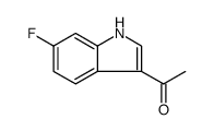 Ethanone, 1-(6-fluoro-1H-indol-3-yl) Structure