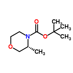 (R)-N-Boc-3-Methylmorpholine structure