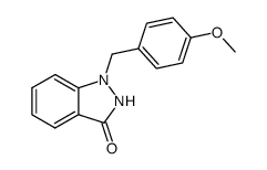 1-(p-methoxybenzyl)-1H-indazol-3-ol Structure