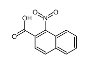 1-硝基-2-萘甲酸结构式