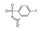 N-diazo-4-fluorobenzenesulfonamide Structure