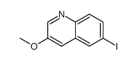 6-iodo-3-methoxyquinoline Structure