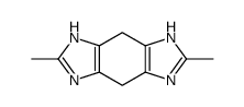 Benzo[1,2-d:4,5-d]diimidazole, 1,4,7,8-tetrahydro-2,6-dimethyl- (6CI) structure