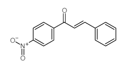 2-Propen-1-one,1-(4-nitrophenyl)-3-phenyl-结构式