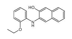 3-(2-ethoxyanilino)naphthalen-2-ol结构式