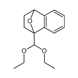 1-Diethoxymethyl-1,4-epoxy-1,2,3,4-tetrahydronaphthalin Structure