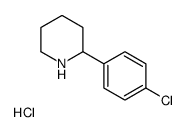 1-Chloro-4-(piperidin-2-yl)benzene hydrochloride图片