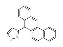 3-benzo[a]anthracen-7-ylthiophene结构式