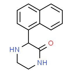 3-naphthalen-1-yl-piperazin-2-one Structure