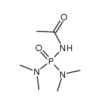 N''-Acetyl-N,N,N',N'-tetramethylphosphoric Triamide Structure