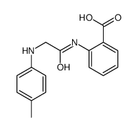 2-[[2-(4-methylanilino)acetyl]amino]benzoic acid结构式