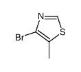 4-溴-5-甲基噻唑结构式