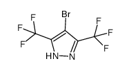 4-bromo-3,5-bis(trifluoromethyl)-1H-pyrazole图片