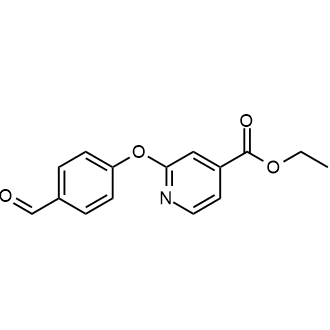 Ethyl 2-(4-formylphenoxy)isonicotinate picture