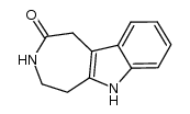 1,2,3,4,5,6-hexahydro-2-oxoazepino[4,5-b]indole Structure