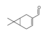 7,7-dimethylbicyclo[4.1.0]hept-3-ene-4-carbaldehyde Structure