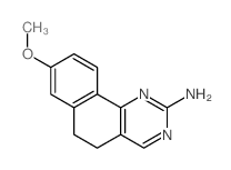 8-methoxy-5,6-dihydrobenzo[h]quinazolin-2-amine structure