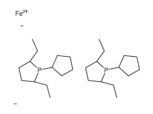 1,1-双[(2R,5R)-2,5-二乙基膦酰基二茂铁]图片