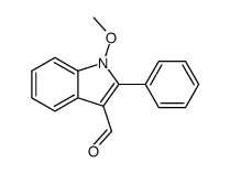 1-Methoxy-2-phenyl-1H-indole-3-carbaldehyde structure