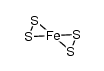 monoiron(IV) tetrasulfide Structure