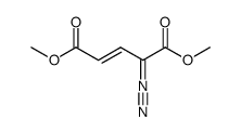 dimethyl (E)-3-diazo-1-propene-1,3-carboxylate Structure