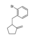 2-(o-Bromobenzyl)-1-methylenecyclopentane结构式