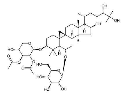 Agroastragaloside I Structure