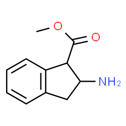 1H-Indene-1-carboxylicacid,2-amino-2,3-dihydro-,methylester(9CI)结构式