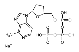 2' 3'-dideoxyadenosine 5'-triphosphate s Structure