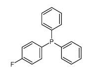 (4-fluorophenyl)-diphenylphosphane结构式