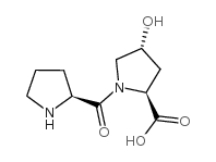 H-Pro-Hyp-OH Structure