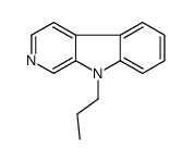 9-propyl-beta-carboline结构式