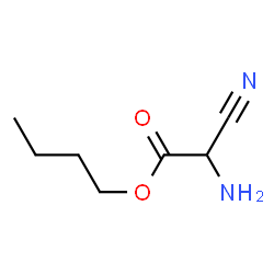 Acetic acid, aminocyano-, butyl ester (9CI)结构式