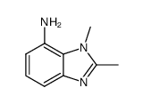 Benzimidazole,7-amino-1,2-dimethyl-(6CI,8CI)结构式